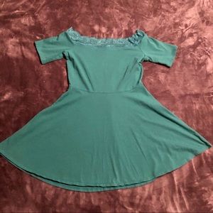 Decree Lace Trim Dress